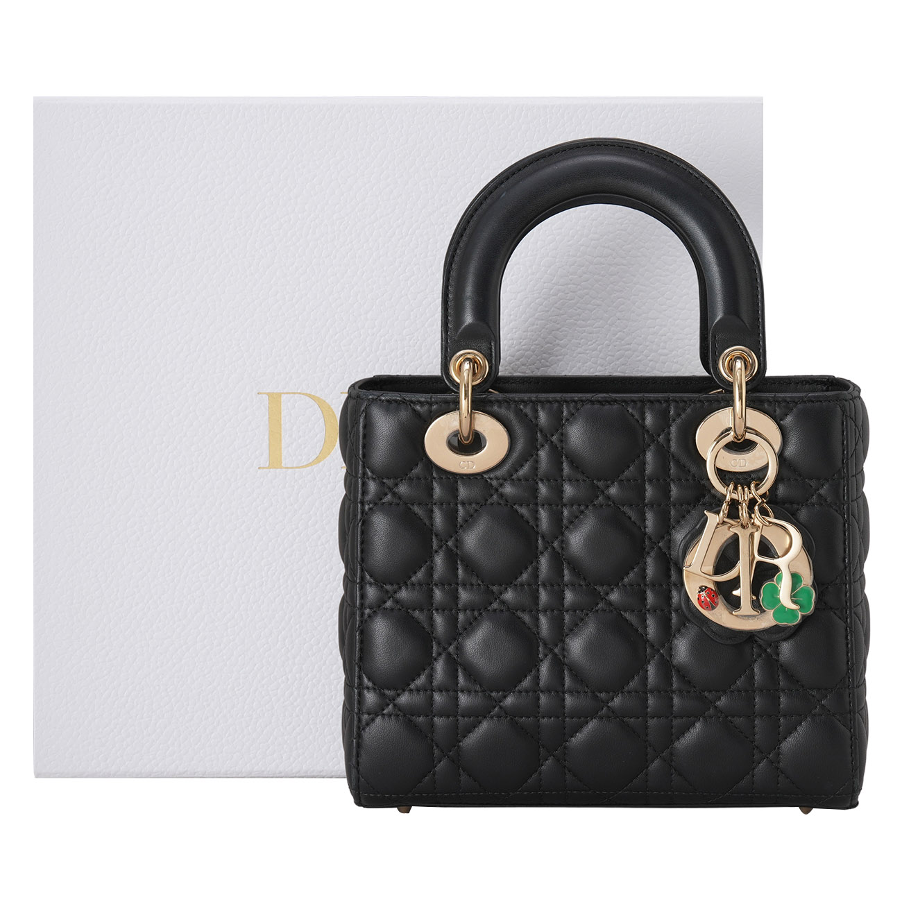 CHRISTIAN DIOR(USED)디올 레이디 디올 스몰